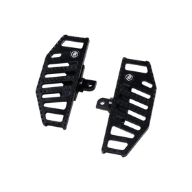 Black Anit-Slip Diamond Mini hollow Floorboard for Harley Davidson - 0