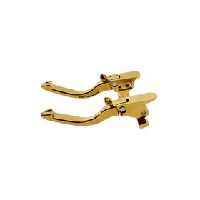 Gold Adjustable Brake Clutch Lever Control Kit for Harley Davidson Softail 2018-2023