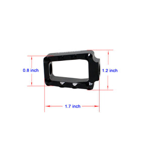 Black Mini Toe Shifter Peg for Harley Davidson Clutch Shift Lever  - 0