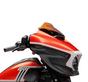 Orange Windshield for 121 Street Glide - 0