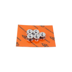 5PCS Stainless Steel Rivets with Washers Kit- Silver