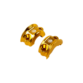 Red Left&  Right Handlebar Clamp Lever Bracket for Harley Davidson 08-23 Tourings