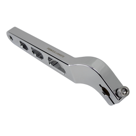 Chrome CNC-Cut Shifter Lever for Harley Dyna 1991-2017 - 0