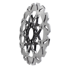 11.5" Black Rear Brake Rotor- 9 Spokes - 0