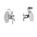 Chrome Floorboard Foot Controls Kit for 18-UP FX Softail-4