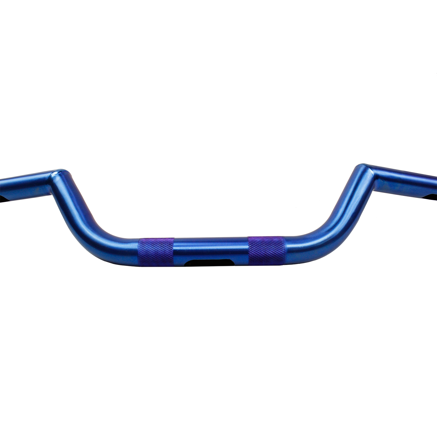 100% Gold Titanium Handmade Drag Handlebar for Harley Davidson 1.0" Clamping Area (Blue)