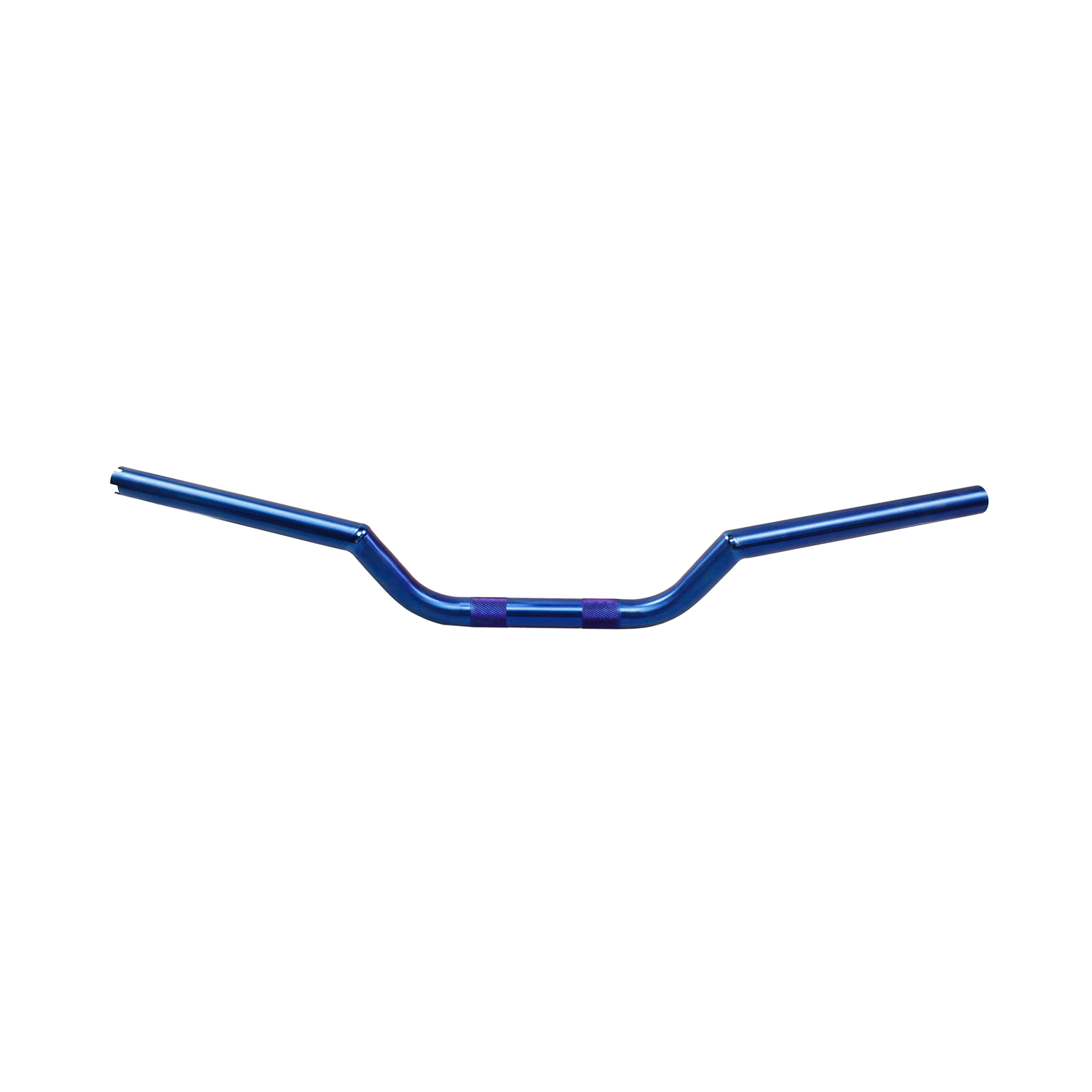 100% Gold Titanium Handmade Drag Handlebar for Harley Davidson 1.0" Clamping Area (Blue)