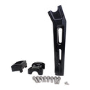 10" Black Handlebar Risers Kit for Harley Davidson Softail Dyna-3