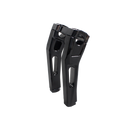 8.0" Tall Black Pullback Handlebar Risers Kit for Harley Davidson Softail Dyna Road King-5