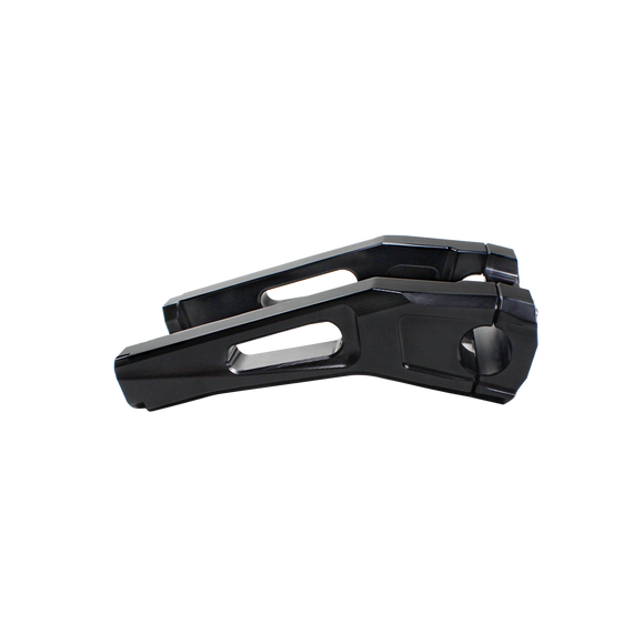 8.0" Tall Black Pullback Handlebar Risers Kit for Harley Davidson Softail Dyna Road King