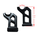 5.0" Black Handlebar Risers For 2018-25 Fat Bob-5