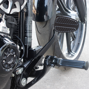 Small Brake Foot Peg for Softail, Dyna - 0