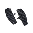 Black Driver Footboard for Harley Davidson 17-Before Dyna/Softail FX Models-3