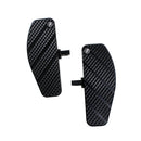 Black Driver Footboard for Harley Davidson 17-Before Dyna/Softail FX Models-6