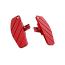 RED Anit-Slip Diamond Mini Floorboard for Harley Davidson 18-Later-4