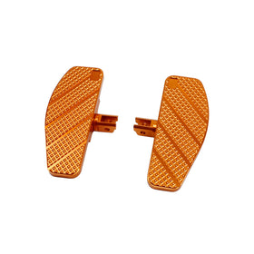 Orange Anit-Slip Diamond Mini Floorboard for Harley Davidson 18-Later