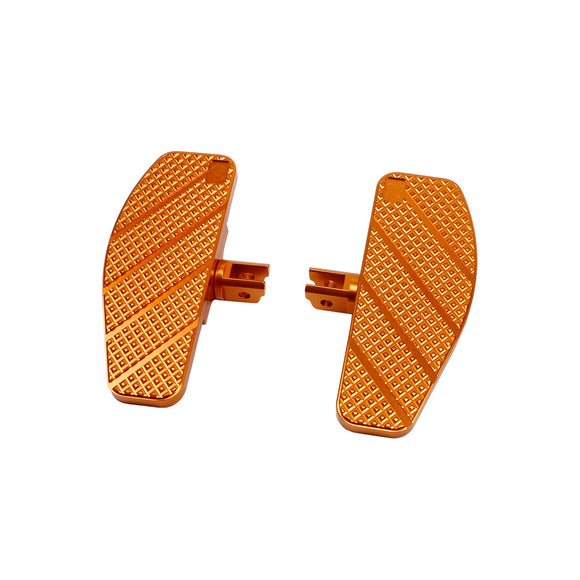 Orange Anit-Slip Diamond Mini Floorboard for Harley Davidson 18-Later