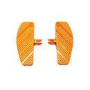 Orange Anit-Slip Diamond Mini Floorboard for Harley Davidson 18-Later-6