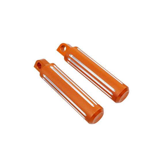 Aluminum Anit-Slip Diamond  Footpeg Footrest for Harley Softail