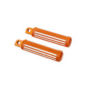 Aluminum Anit-Slip Diamond  Footpeg Footrest for Harley Softail-2