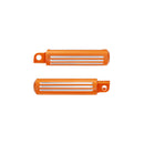 Aluminum Anit-Slip Diamond  Footpeg Footrest for Harley Softail-4