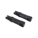 Black Whirlpool Footrest Footpeg for Harley Davidson-5