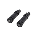 Black Whirlpool Footrest Footpeg for Harley Davidson-6