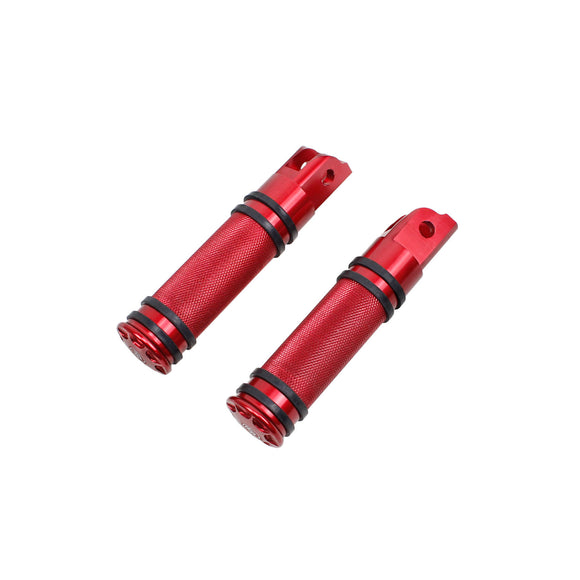 Red Whirlpool Footrest Footpeg for Harley Davidson