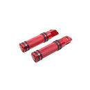 Red Whirlpool Footrest Footpeg for Harley Davidson-3