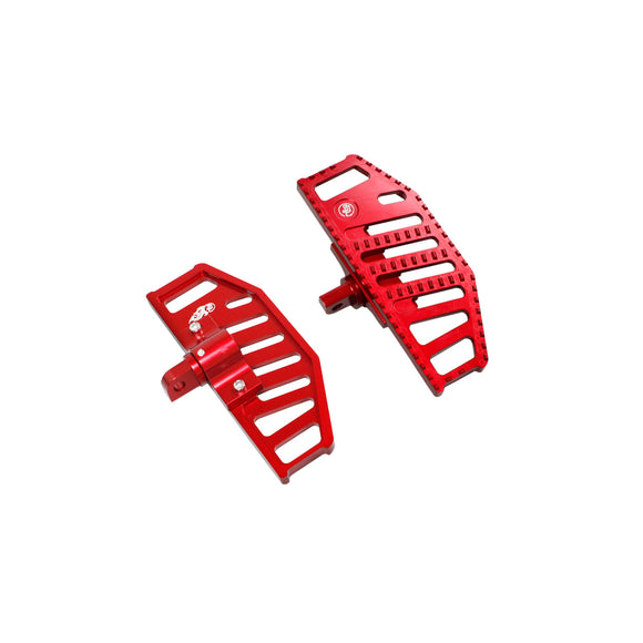 Red Mini Driver Footboard for Harley Davidson 17-Before Dyna/Softail FX