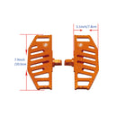 7.9"Hollow Long Mini Anit-Slip Diamond Mini Floorboard for Harley Davidson -7