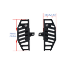 Black Anit-Slip Diamond Mini hollow Floorboard for Harley Davidson-6