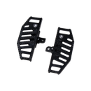 Black Anit-Slip Diamond Mini hollow Floorboard for Harley Davidson-2