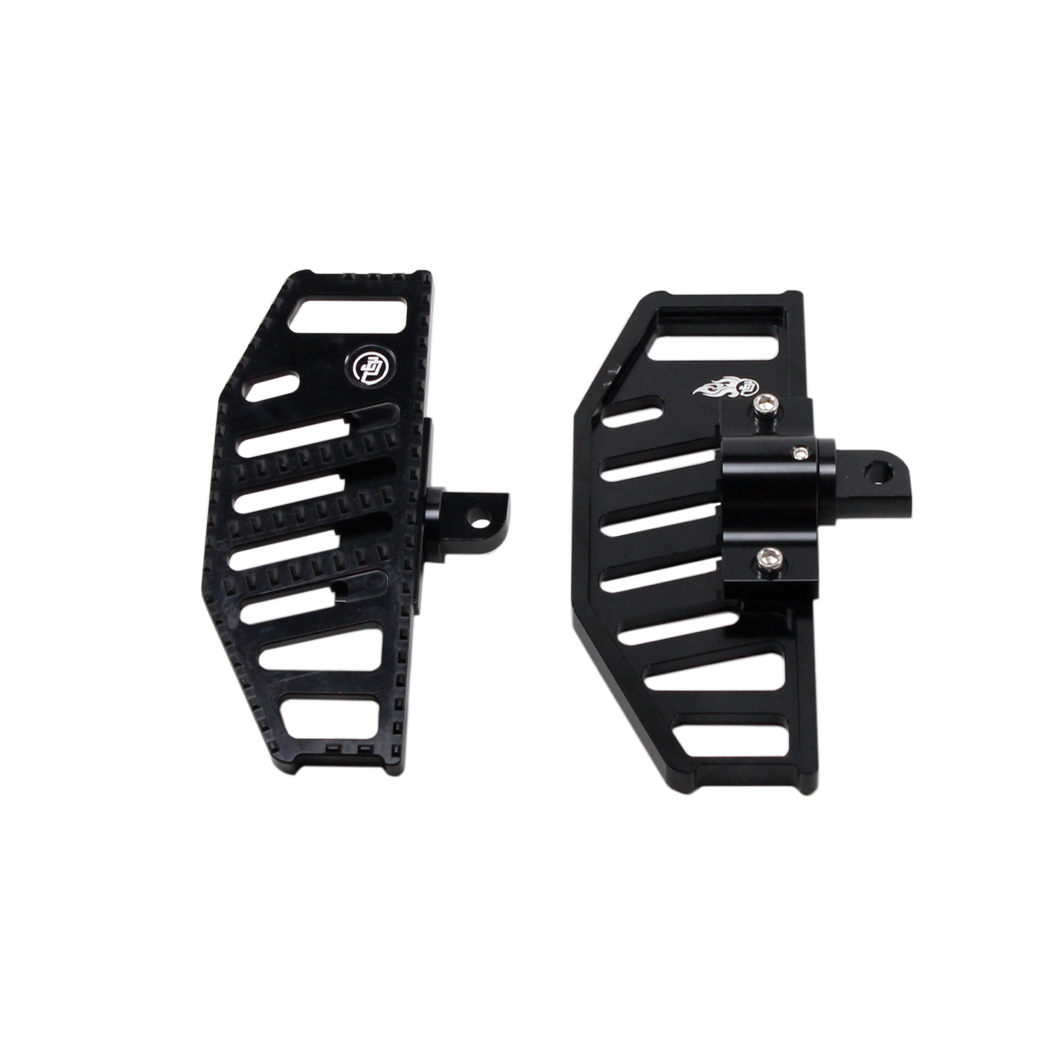 Black Anit-Slip Diamond Mini hollow Floorboard for Harley Davidson