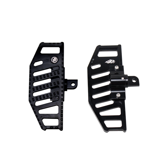 Black Anit-Slip Diamond Mini hollow Floorboard for Harley Davidson