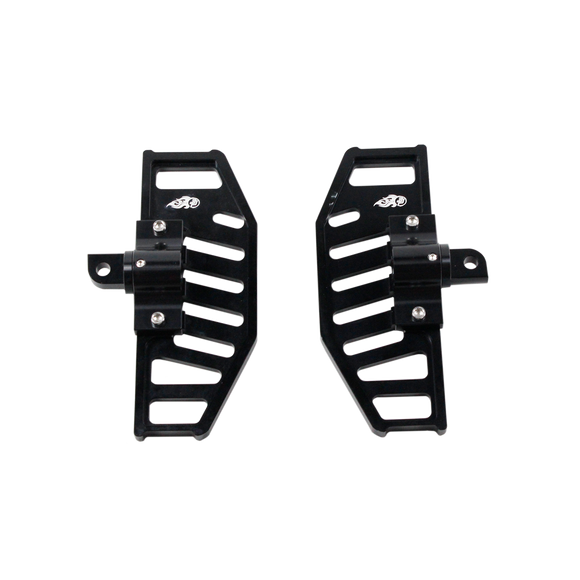 Black Anit-Slip Diamond Mini hollow Floorboard for Harley Davidson