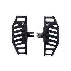 Black Anit-Slip Diamond Mini hollow Floorboard for Harley Davidson 18-Later - 0