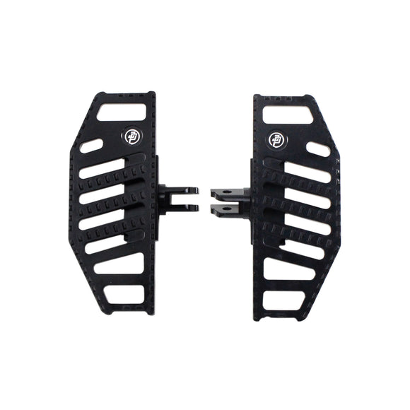 Black Anit-Slip Diamond Mini hollow Floorboard for Harley Davidson 18-Later