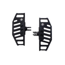 Black Anit-Slip Diamond Mini hollow Floorboard for Harley Davidson 18-Later-1