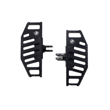 Black Anit-Slip Diamond Mini hollow Floorboard for Harley Davidson 18-Later