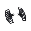 Black Anit-Slip Diamond Mini hollow Floorboard for Harley Davidson 18-Later-4