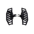 Black Anit-Slip Diamond Mini hollow Floorboard for Harley Davidson 18-Later-5