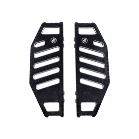 Black Big Rider's Floorboard Footboard for Harley Davidson