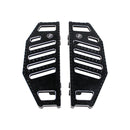 Black Big Rider's Floorboard Footboard for Harley Davidson-2