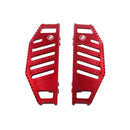 Red Big Rider's Floorboards Footboards for Harley Davidson -1
