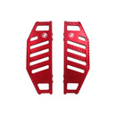 Red Big Rider's Floorboards Footboards for Harley Davidson -2