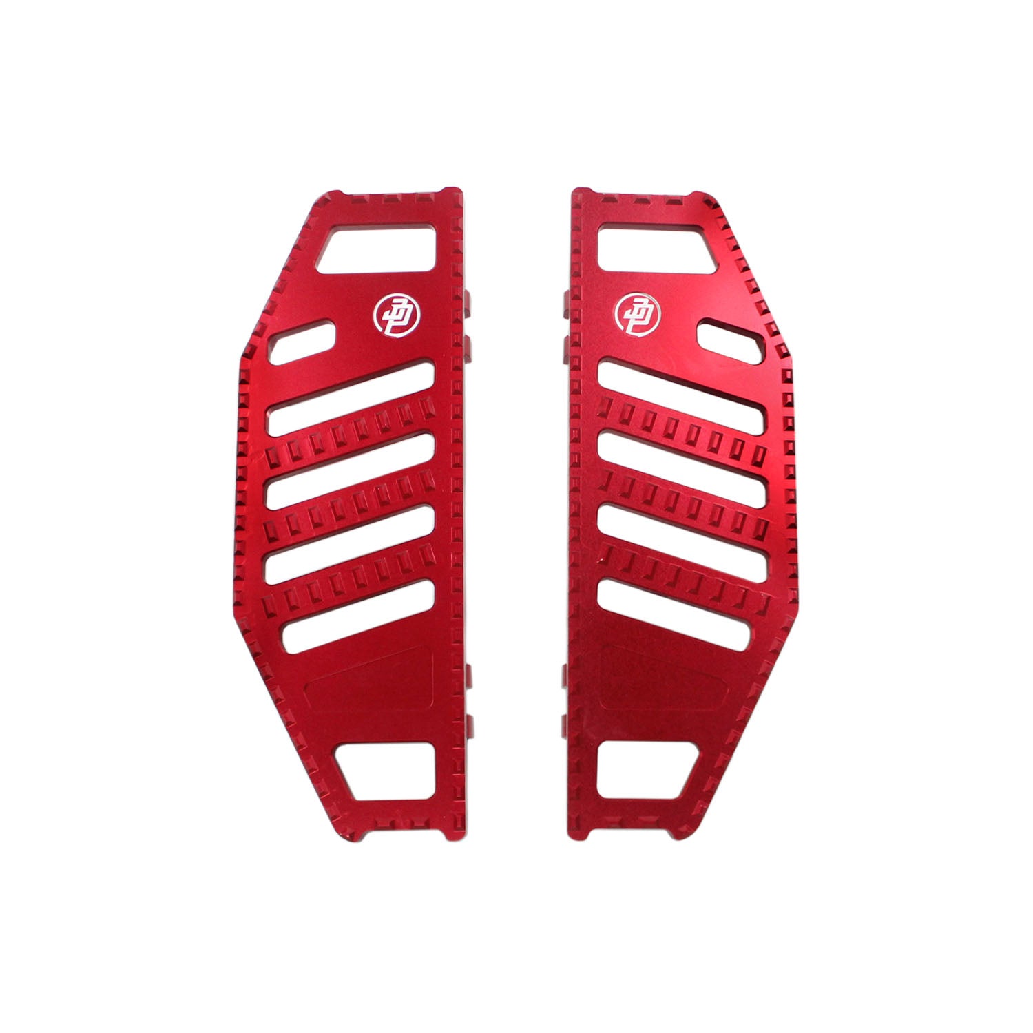 Red Big Rider's Floorboards Footboards for Harley Davidson  - 0