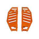 Orange Big Rider's Floorboards Footboards for Harley Davidson -3