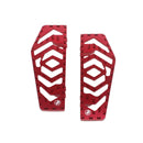 Red Anit-Slip Big Rider's Floorboards for Harley Davidson-4