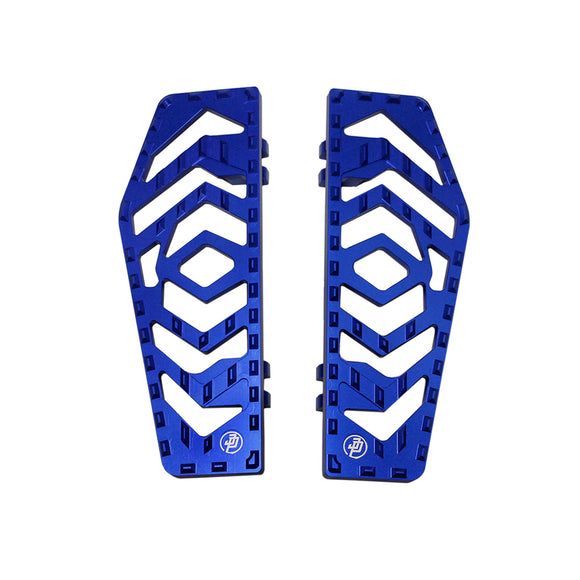 Blue Anit-Slip Big Rider's Floorboards for Harley Davidson